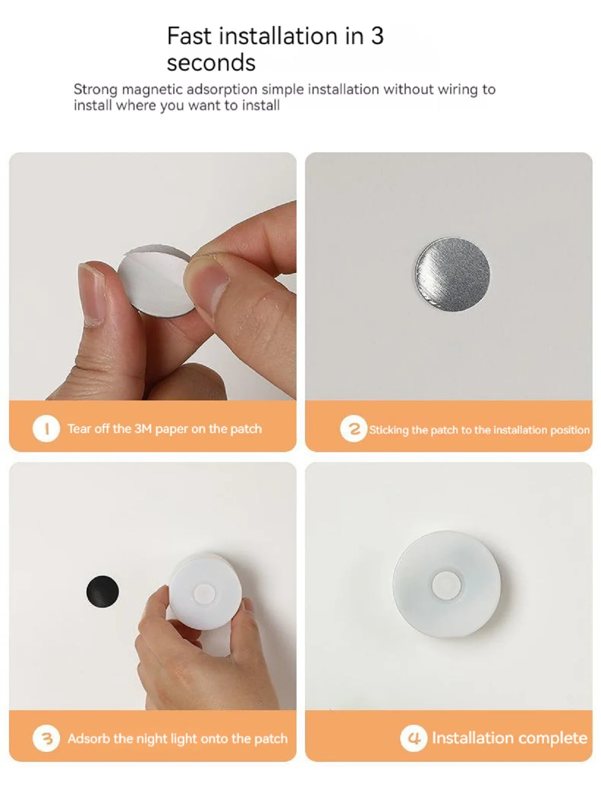 Lámpara LED para cabecera para bebe