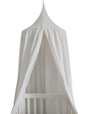 Baby Crib Canopy | 100% Cotton with Elegant Ruffles