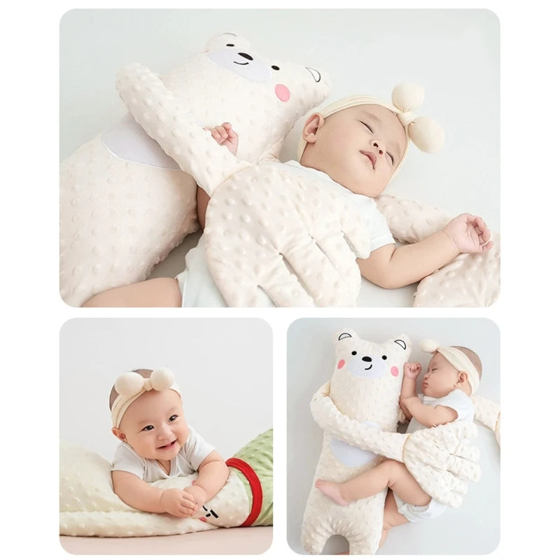 Remote Control Electric Baby Sleep Toy 68cm Cartoon Bear Shaped Plush Soothing Dolls Automatic Tapping Comfort Pillow for Infant