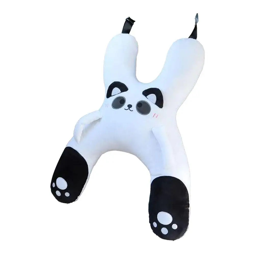 Travel Pillow for Kids | Anti-Choke Headrest and Lumbar Support
