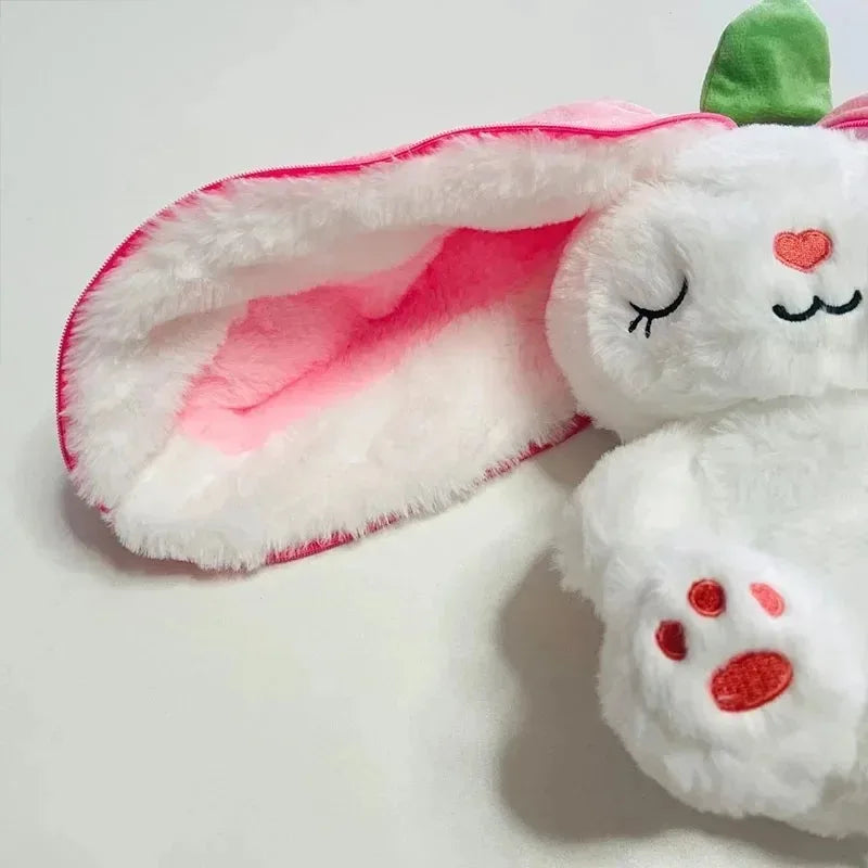 Relaxing Bunny Plush Toy with Light and Music | Baby Sleep Companion