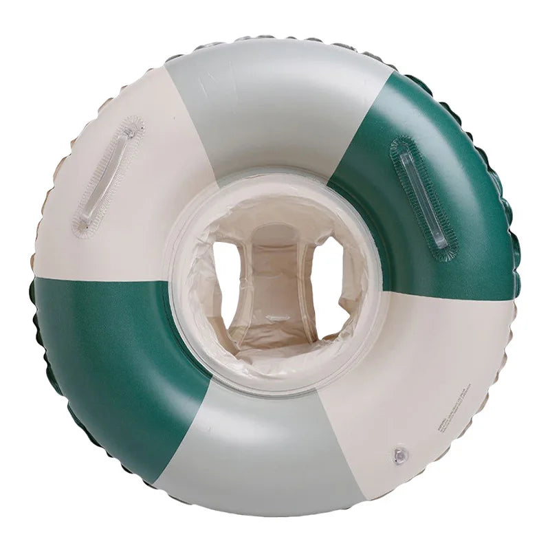 Inflatable Baby Float with Sun Canopy | Safe Pool Ring | 3-36 Months