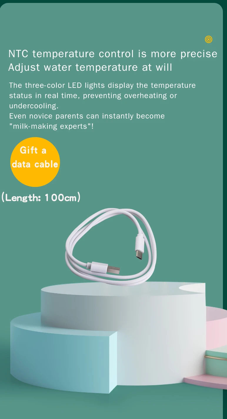 Instant Portable Bottle Warmer | USB | No Waiting | Happy Baby