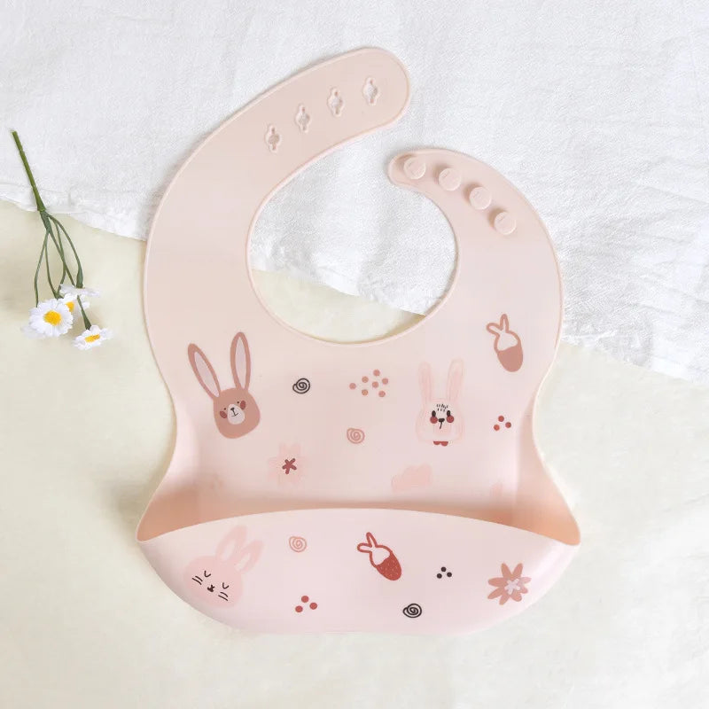 Silicone Baby Bibs | Waterproof, Easy to Clean | Pack