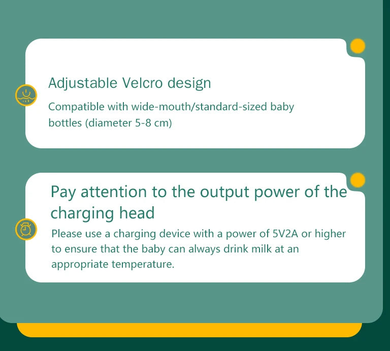 Instant Portable Bottle Warmer | USB | No Waiting | Happy Baby