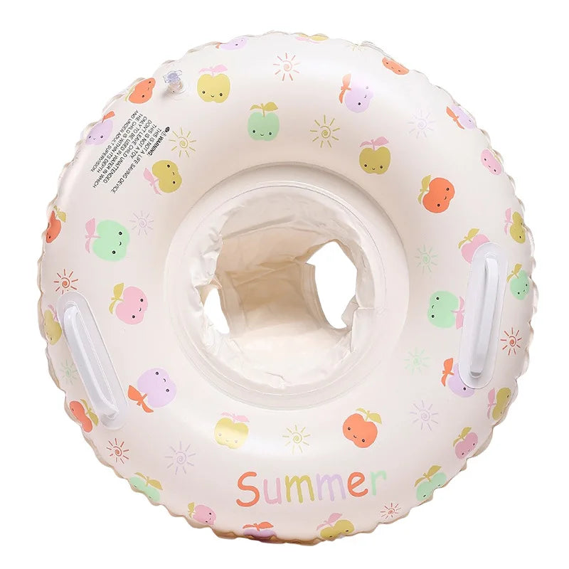 Inflatable Baby Float with Sun Canopy | Safe Pool Ring | 3-36 Months