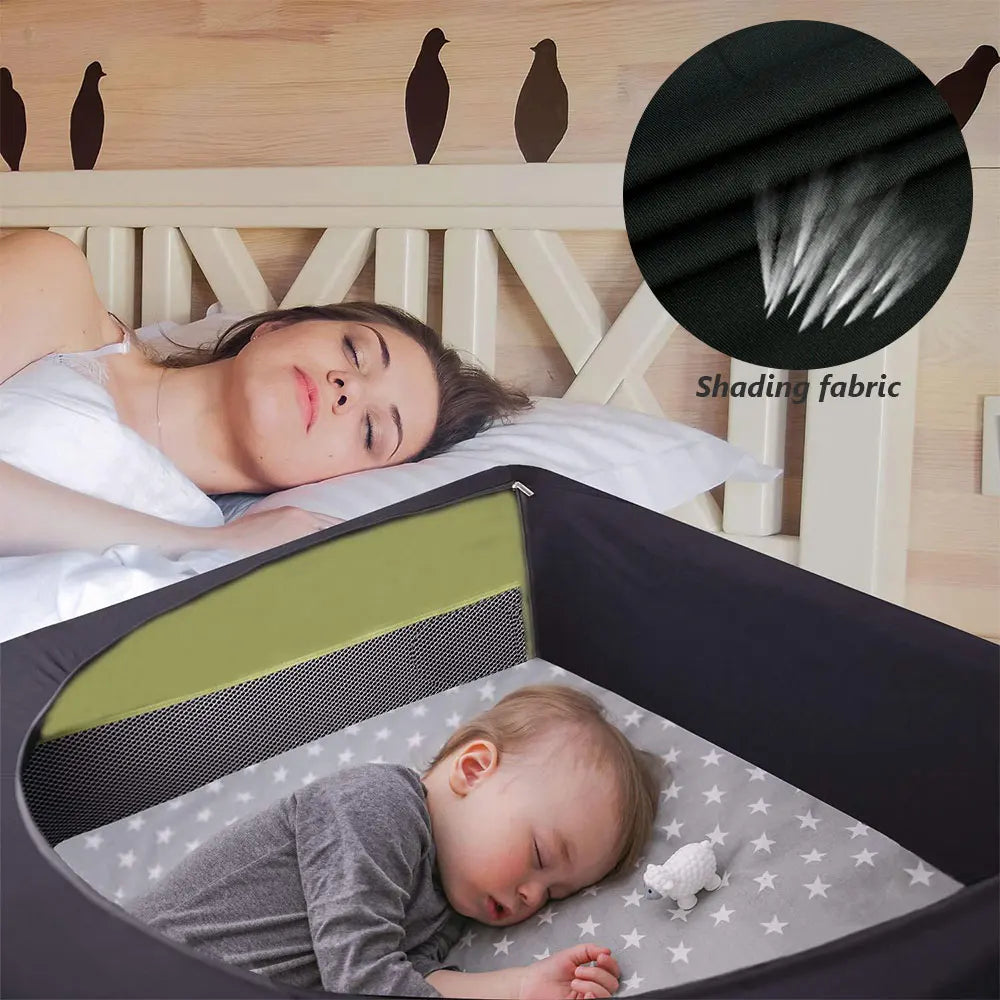 Opaque Crib Cover | Breathable Canopy Baby Sleep Tent