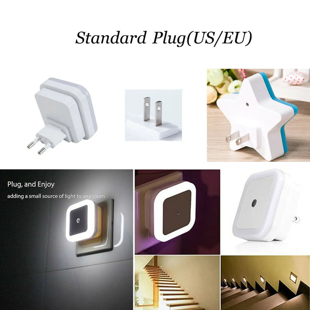 Mini LED Star Night Light | Automatic Sensor Type | Kids Night Light 110V/220V | Dulces Sueños Madrid 2026 - international shipping