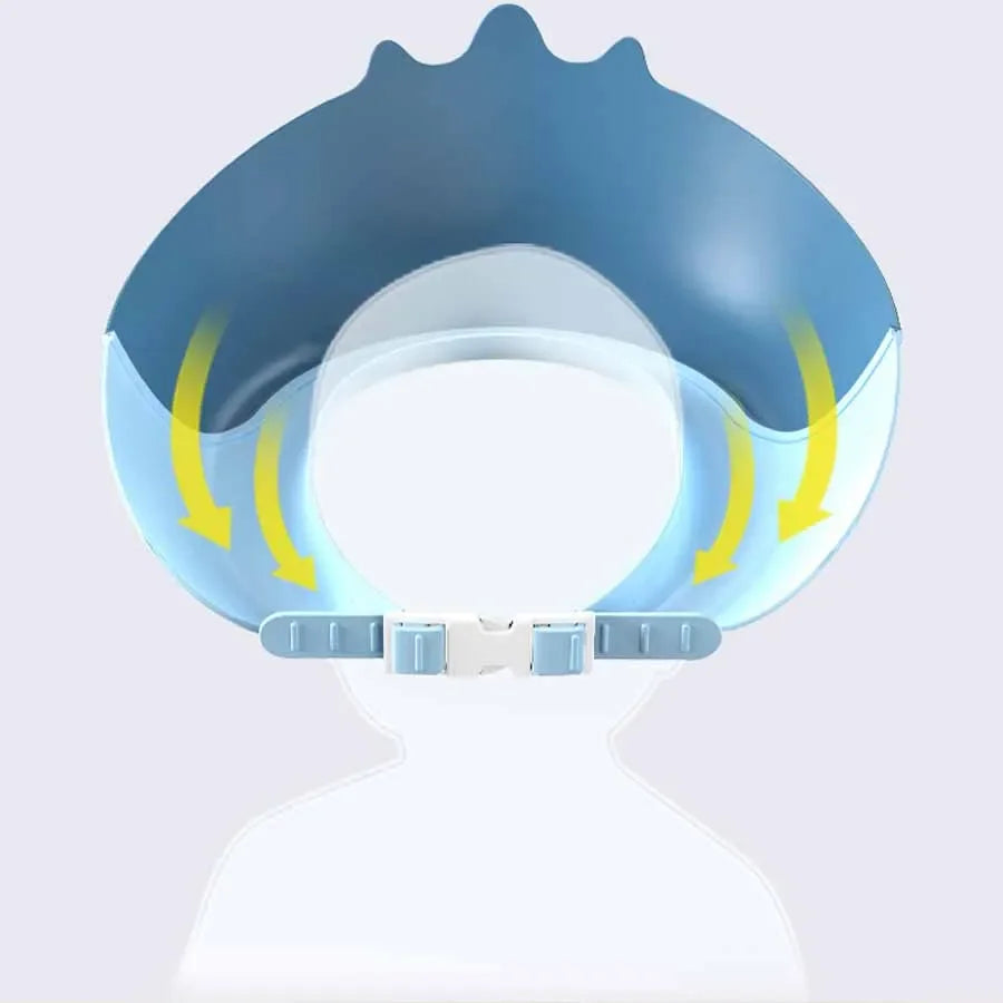 Waterproof Baby Shower Cap | Soft, Adjustable and Safe | 0-6 Years