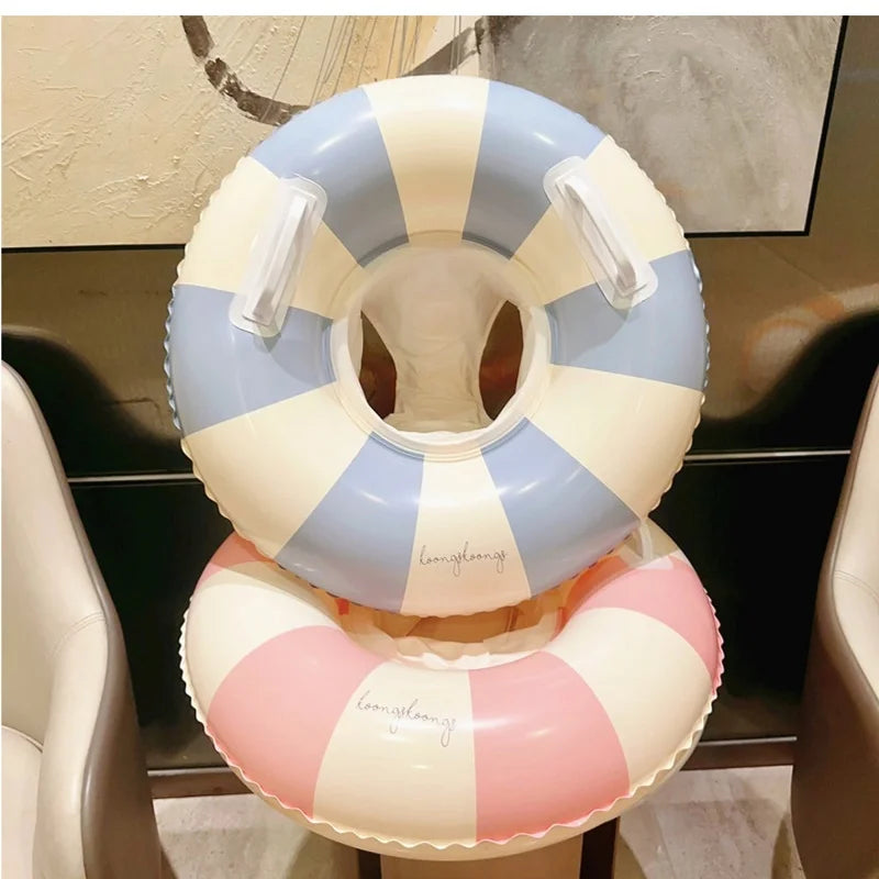 Flotador Inflable para Bebé con Sombrilla | Anillo de Piscina Seguro | 3-36 Meses