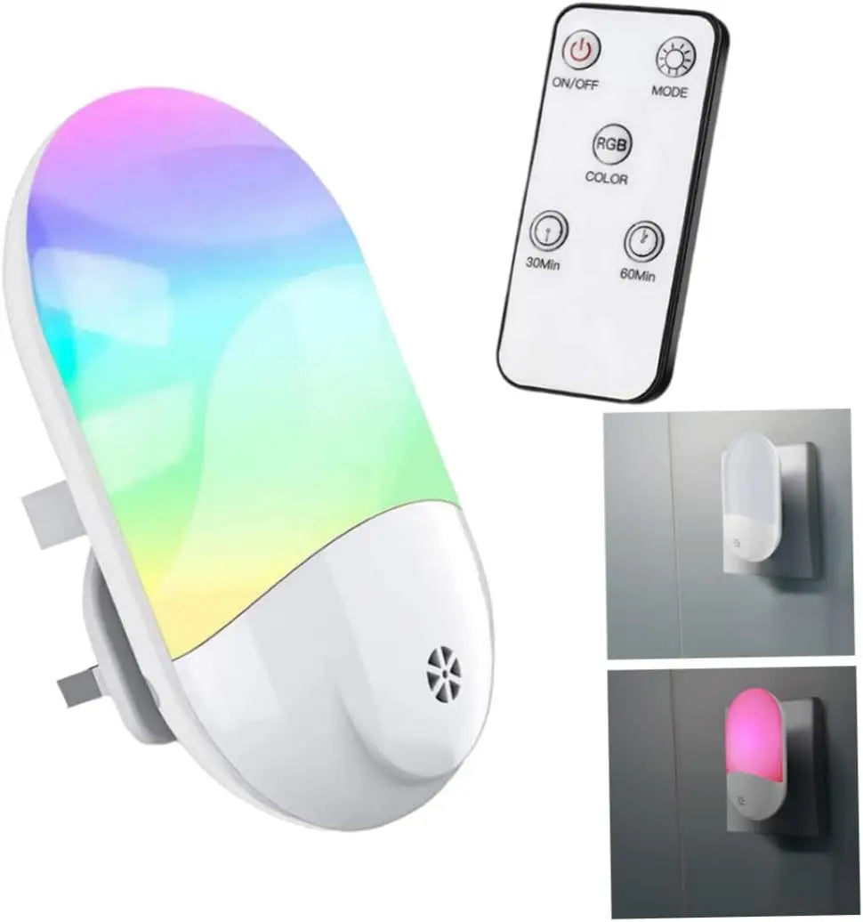 Kawaii LED Baby Night Light | RGB Multicolor with Remote