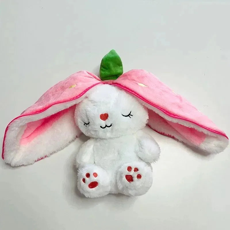 Relaxing Bunny Plush Toy with Light and Music | Baby Sleep Companion