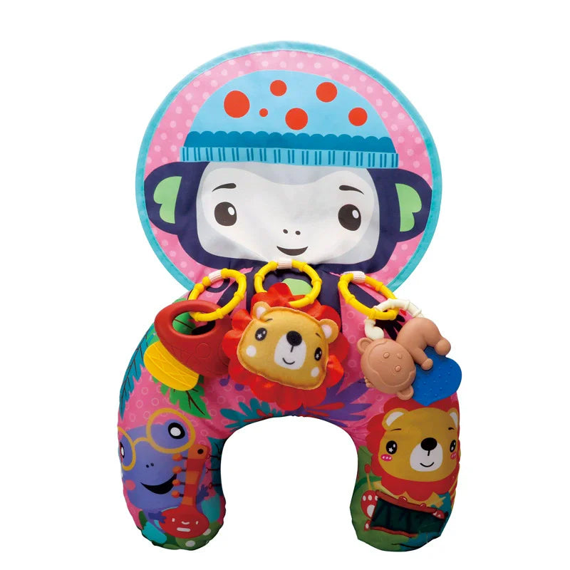 Tummy Time Pillow | Stimulates Your Baby's Vision from Day 1 | High Contrast