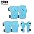 Kit Protección Infantil 6 en 1 | Rodilleras, Coderas y Muñequeras | Patines y Bici