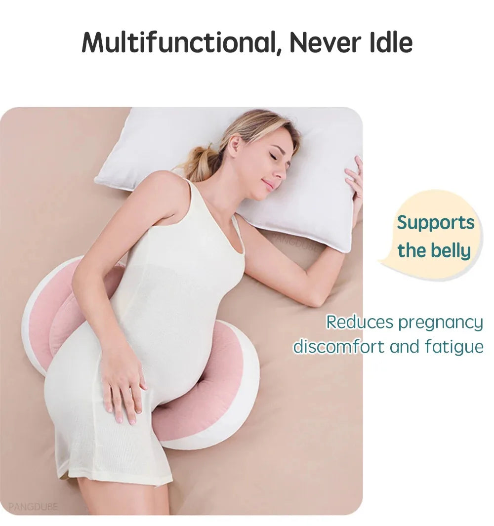 PANGDUBE Pregnancy Pillow | Lumbar Support and Comfortable Sleep | Pregnant Women