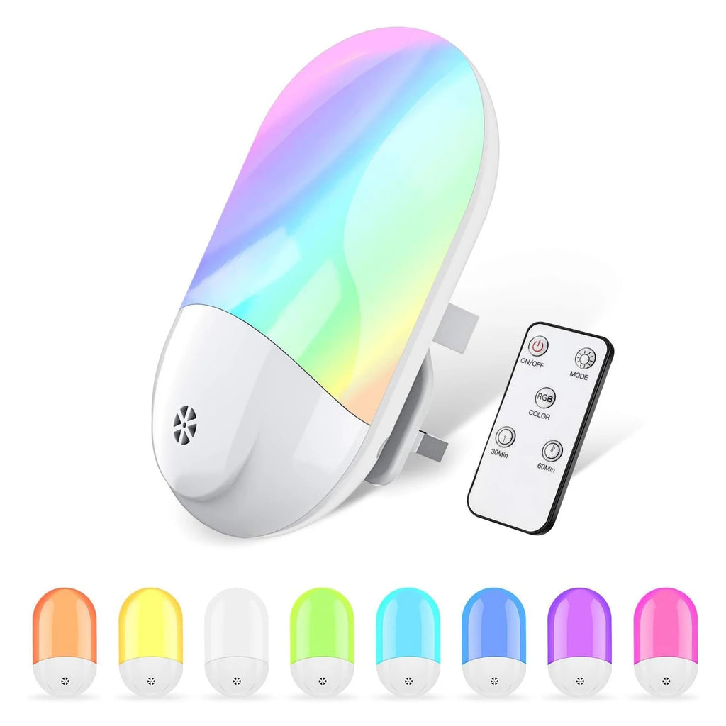 Kawaii LED Baby Night Light | RGB Multicolor with Remote