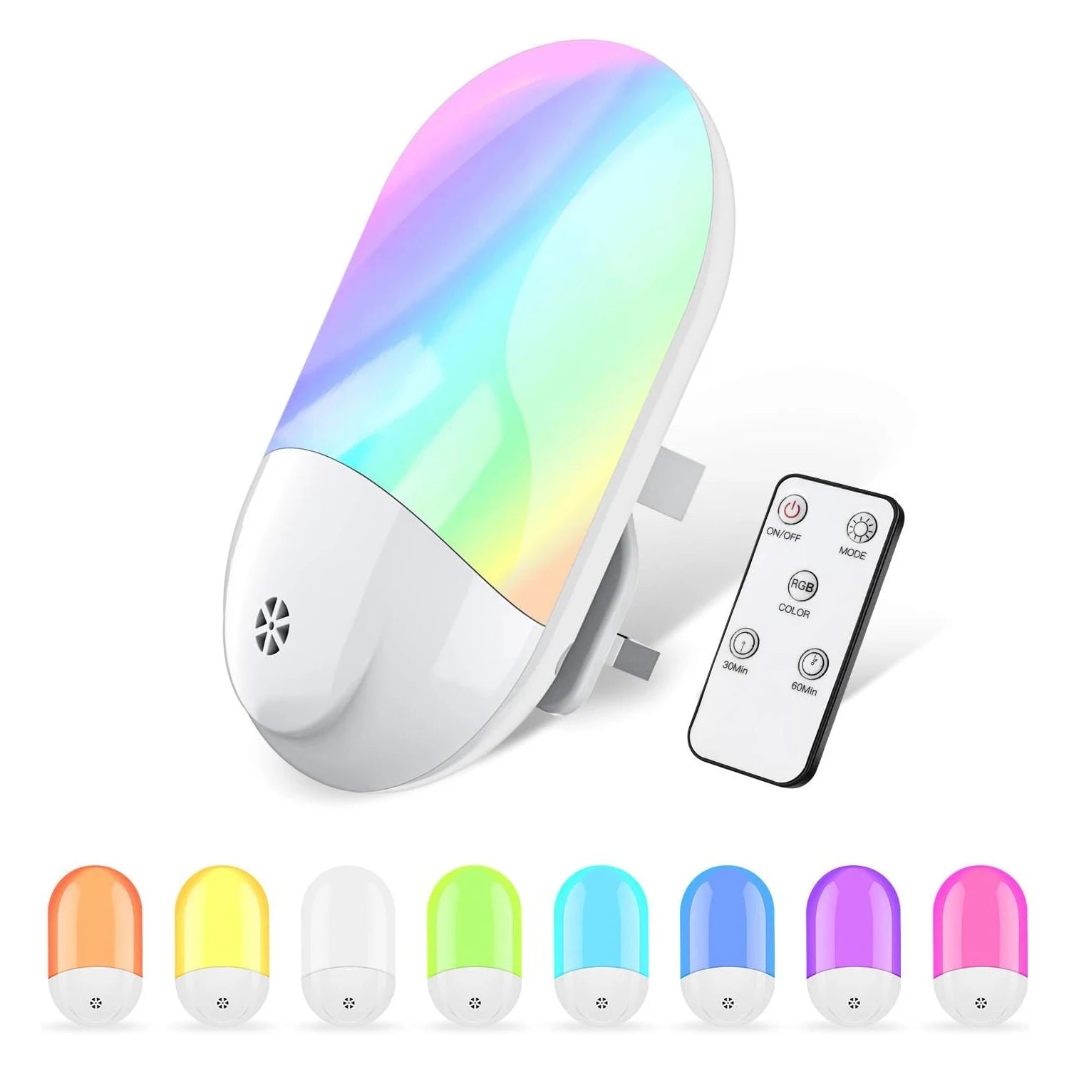 Kawaii LED Baby Night Light | RGB Multicolor with Remote