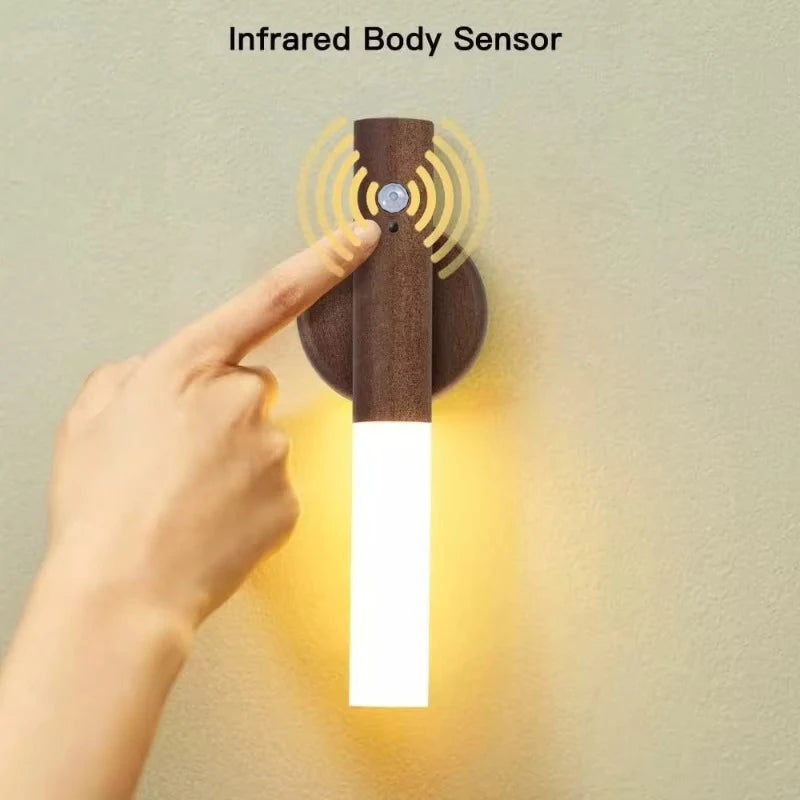 LED Guide Light with Motion Sensor | USB Rechargeable for Hallways and Cribs