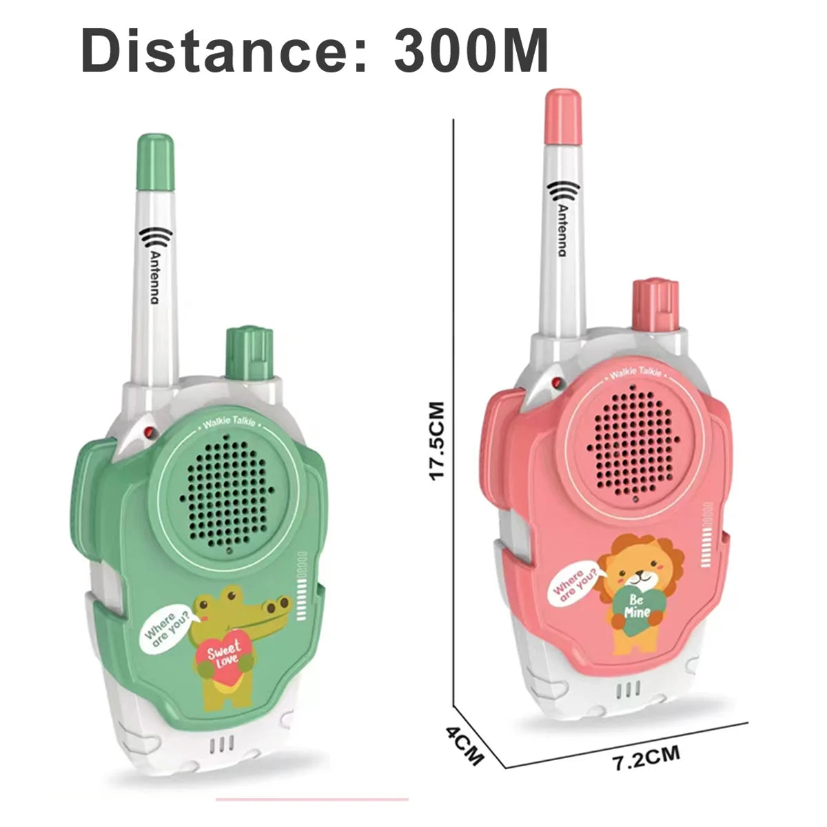 2pcs Kid-Friendly Walkie Talkie Two-Way Radios for Clear Communication - Essential for Camping & Hiking Adventures For Boys Girls
