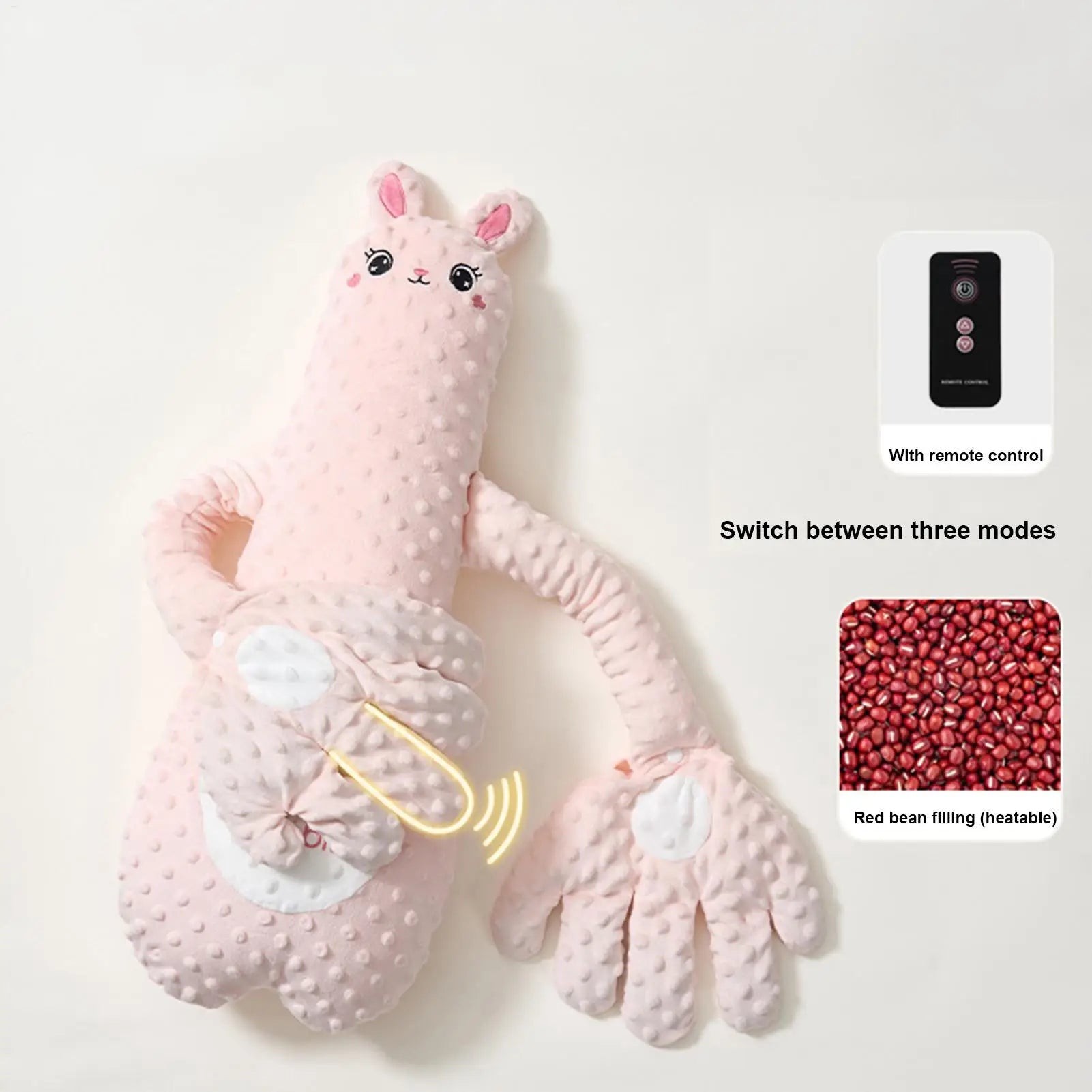 Calming Plush with Electric Palm | 3 Modes and Remote Control for Baby