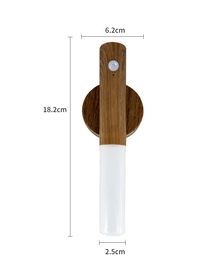 LED Guide Light with Motion Sensor | USB Rechargeable for Hallways and Cribs