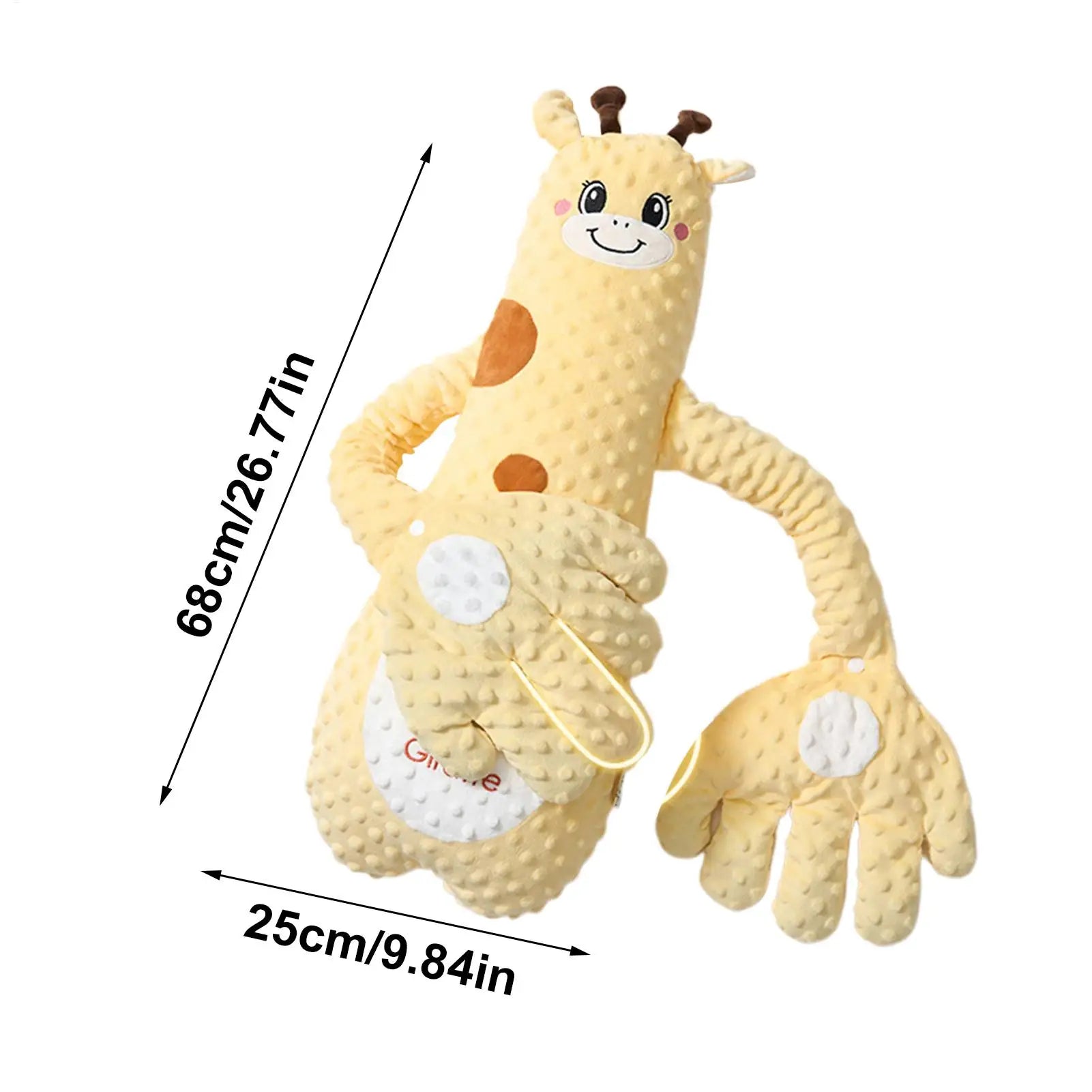 Peluche Calmante con Palma Eléctrica | 3 Modos y Control Remoto para Bebé