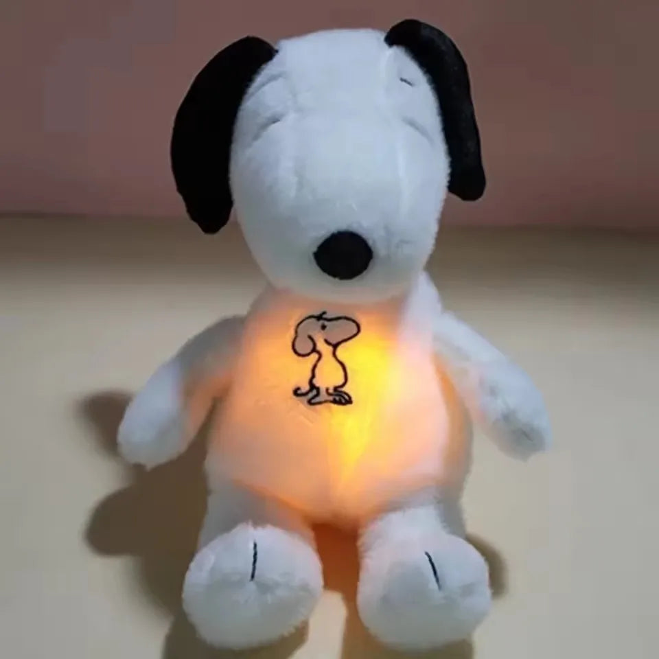 Calming Snoopy Plush with Light and Music | Baby Sleep Companion