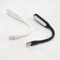 Luces nocturnas LED USB, lámpara de lectura para libros, iluminación Flexible y plegable para Notebook