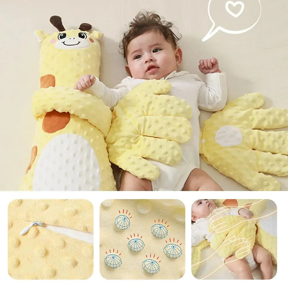 Soothing Giraffe Plush Toy with Movement and Remote Control | Soothe Your Baby