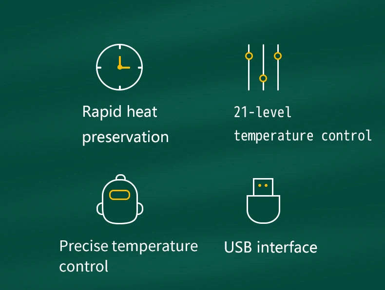 Instant Portable Bottle Warmer | USB | No Waiting | Happy Baby