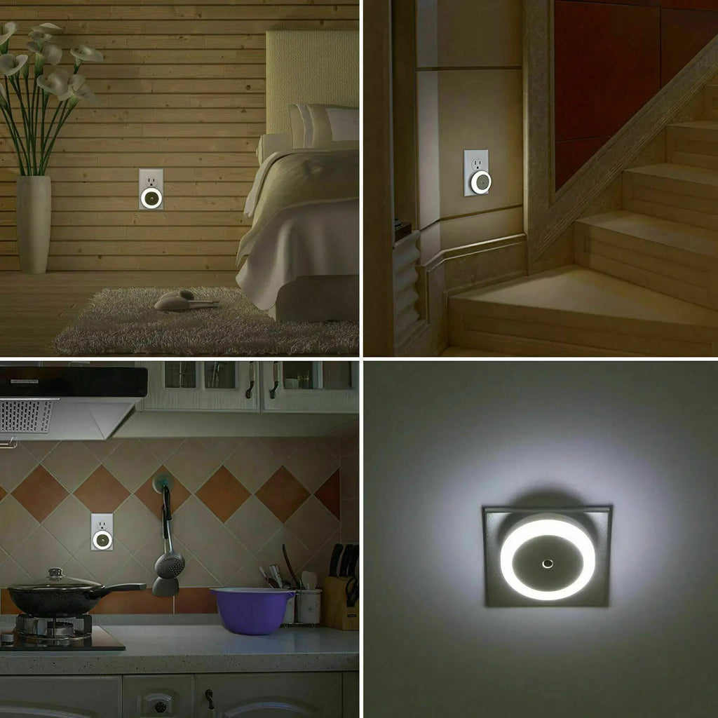 Led Night Light Mini Cute Stars Lamp 220V 110V Kids Bedroom Automatic Sensor Decoration Lighting Reading Table Book Children