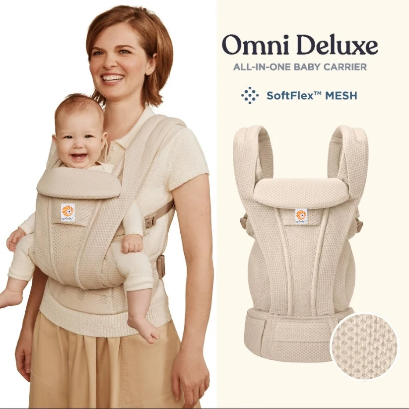 Portabebés Egobaby Omni | Ergonómico 4 Posiciones | 0-48 Meses