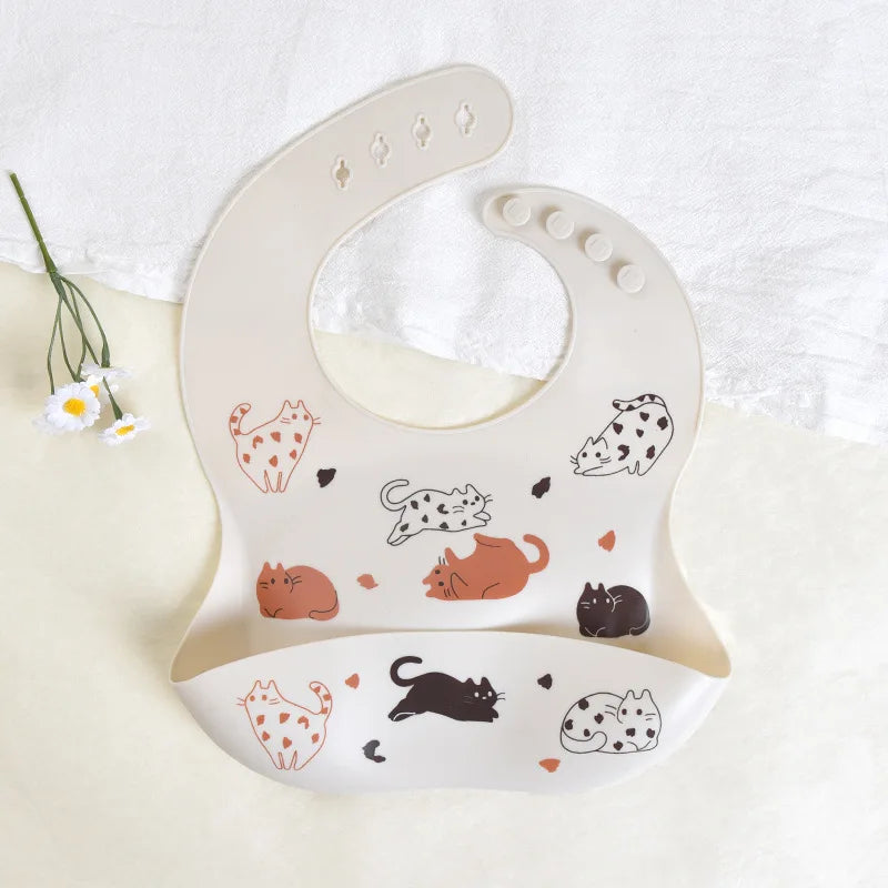 Silicone Baby Bibs | Waterproof, Easy to Clean | Pack