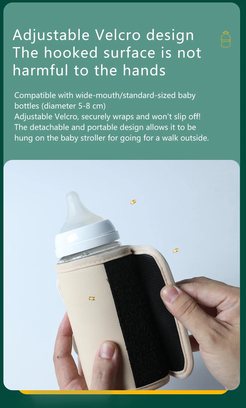 Instant Portable Bottle Warmer | USB | No Waiting | Happy Baby