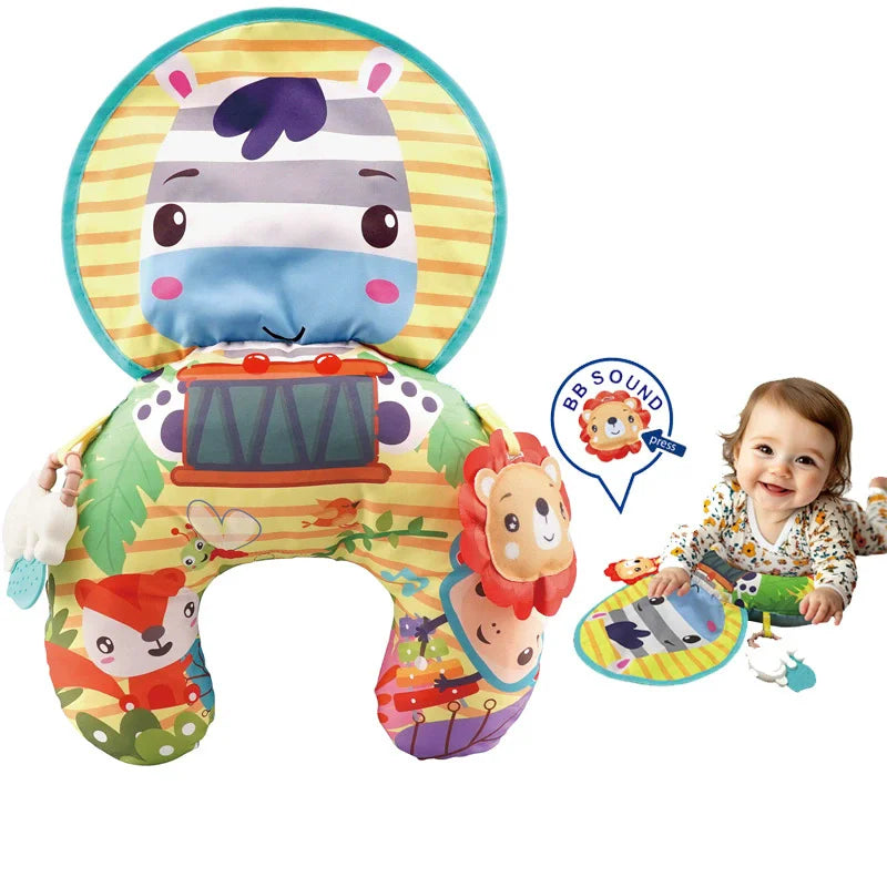 Tummy Time Pillow | Stimulates Your Baby's Vision from Day 1 | High Contrast