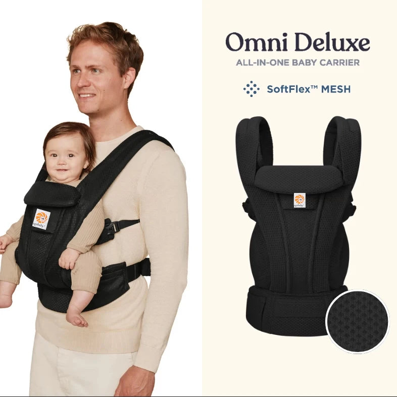 Portabebés Egobaby Omni | Ergonómico 4 Posiciones | 0-48 Meses