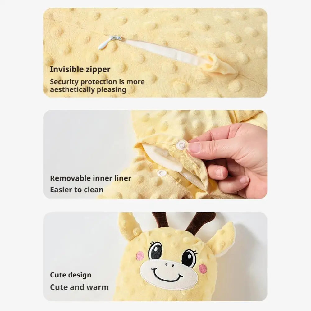 Soothing Giraffe Plush Toy with Movement and Remote Control | Soothe Your Baby