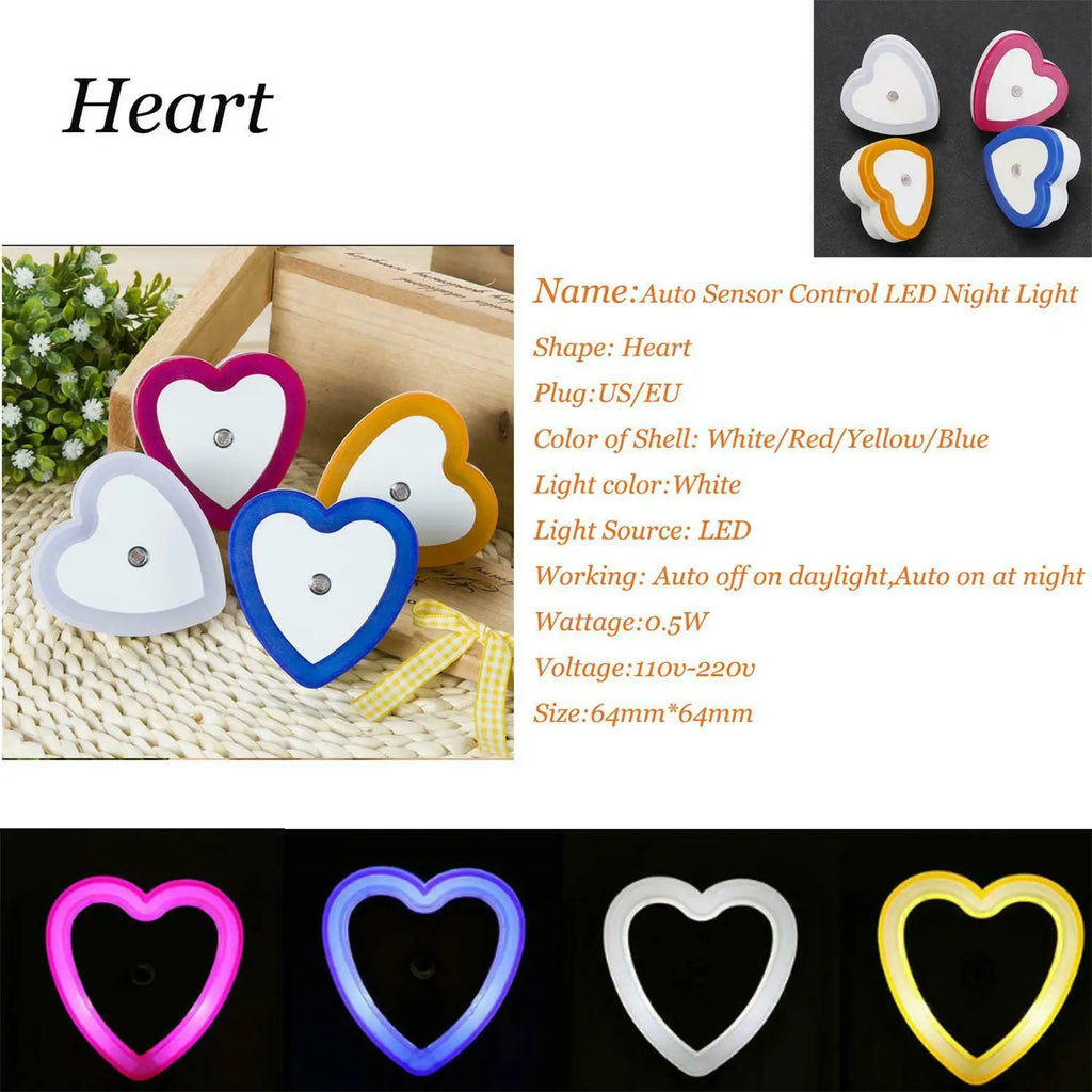 Mini LED Star Night Light | Automatic Sensor Type | Kids Night Light 110V/220V | Dulces Sueños Madrid 2026 - international shipping