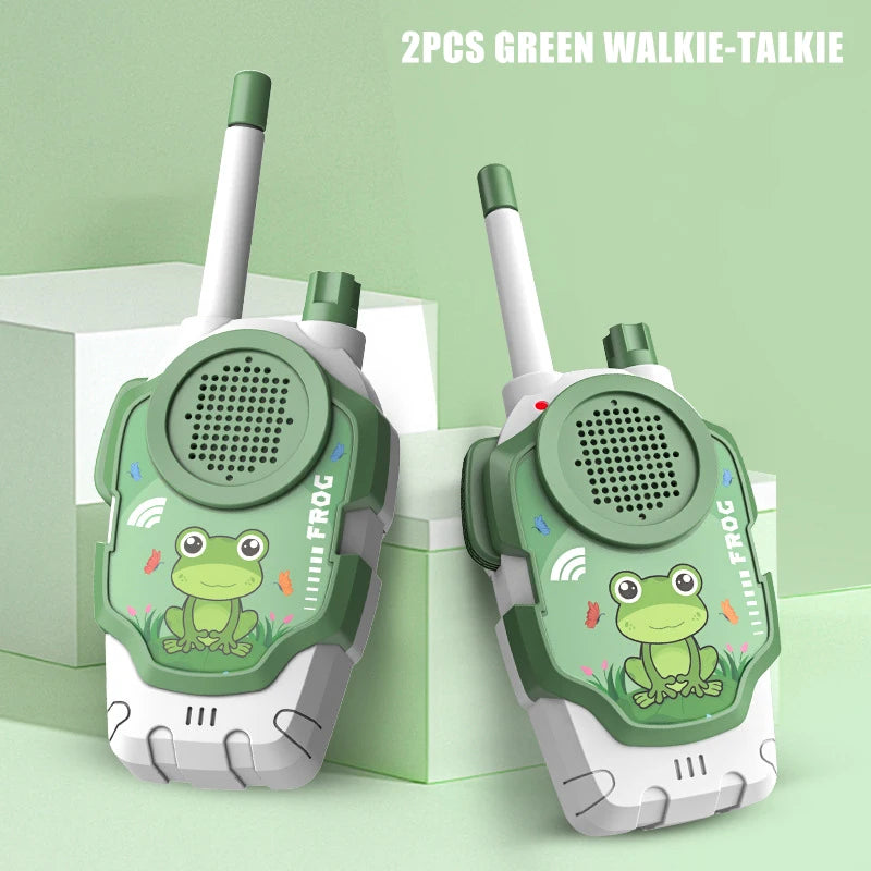 2Pcs Walkie Talkie Children Toy Long Range Wireless Interphone Parent-Child Interaction Intercom Communication Toys For Kids Gift